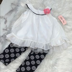 New** Little Lass Two-Piece Set